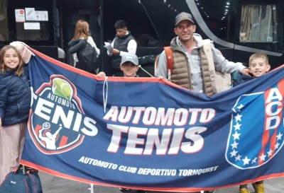 Tenistas de Automoto ya est&aacute;n rumbo al Nacional Sub 10 en C&oacute;rdoba