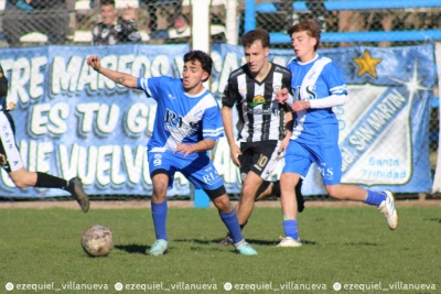 Liga Regional de Fútbol: San Martín de Santa Trinidad ganó en Reserva y clasificó