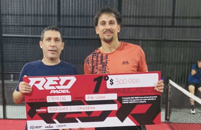 La dupla Rodr&iacute;guez Lehmann - Cabrera se quedo con el torneo de sexta libre realizado en Padel Red