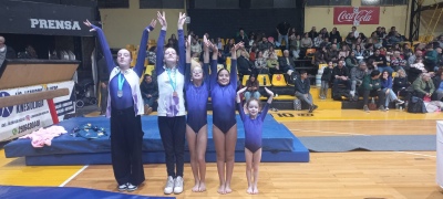 Destacada actuaci&oacute;n de las gimnastas de Tornquist en Bah&iacute;a Blanca