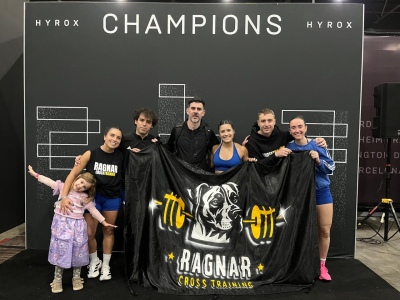 Atletas de Ragnar Cross participaron del primer Hyrox realizado en Argentina