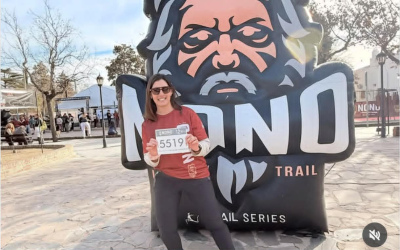 Leticia De Uribe Echevarria participo de la competencia cordobesa Nono Trail Run 2026&nbsp;