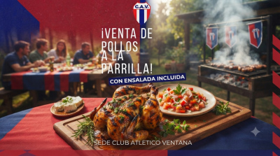 El Club Atl&eacute;tico Ventana organiza una venta de pollos a la parrilla para recaudar fondos