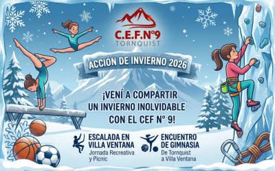 Vacaciones a puro movimiento: El CEF N&deg; 9 despliega su "Acci&oacute;n de Invierno 2026" en Villa Ventana