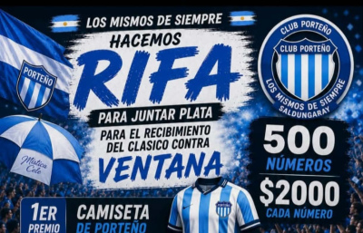 Porte&ntilde;o organiza una rifa para reunir fondos de cara al cl&aacute;sico ante Atletico Ventana