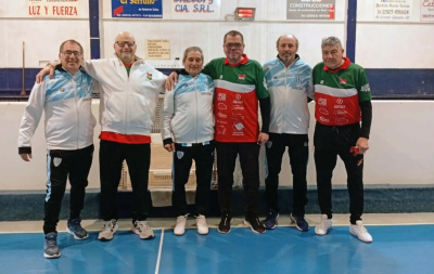 Los equipos de Tornquist compitieron en la tercera fecha del certamen de bochas por trios
