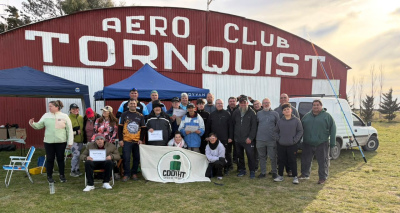 Gran jornada de longcasting en el predio del Aero Club Tornquist (45 fotos)