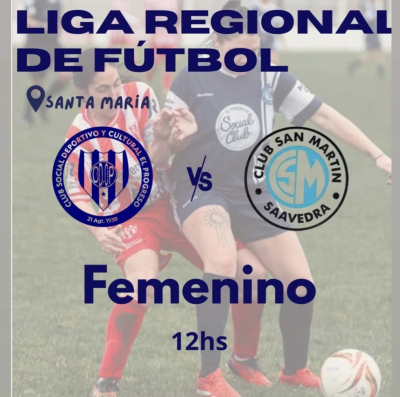 LRF Primera femenina: El Progreso-San Mart&iacute;n de Saavedra empezar&aacute; a las 12:00