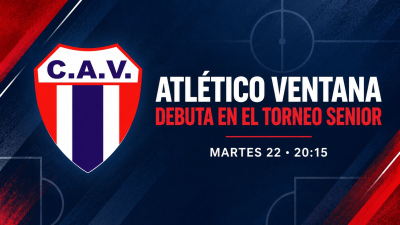 Atl&eacute;tico Ventana debuta este martes en el Torneo de F&uacute;tbol Senior