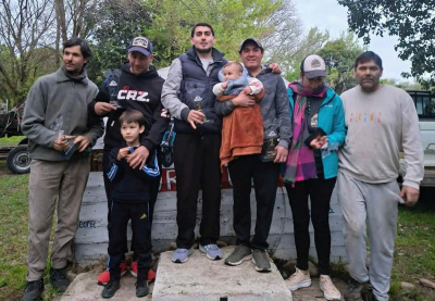 Emocionante travesia todo terreno en el predio de Paso Don Adile (23 fotos + video y resultados)