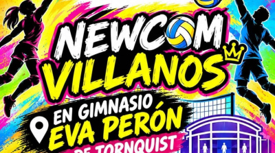 Hoy se juega: El Gimnasio Municipal Eva Per&oacute;n recibe esta tarde el "Newcom Villanos"