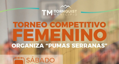 Newcom: Tornquist se acerca a vivir un fin de semana a puro deporte con el Torneo Competitivo Femenino
