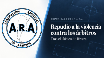 La ARA repudi&oacute; hechos de violencia tras el cl&aacute;sico de Rivera
