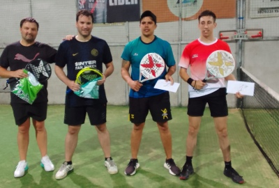 Jerem&iacute;as Lacasta - Nicol&aacute;s Torres fueron los ganadores de un torneo en Padel Las Sierras