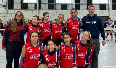 El Sub 13 de Automoto V&oacute;ley jug&oacute; en Bah&iacute;a Blanca