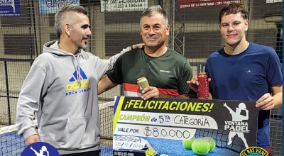 Aceituno - Reyes, campeones de quinta divisi&oacute;n por tercera vez en Ventana Padel