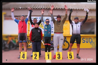 Ciclismo: El tornquistense Ariel Rodr&iacute;guez logro un cuarto puesto en la cuarta fecha del calendario 2024
