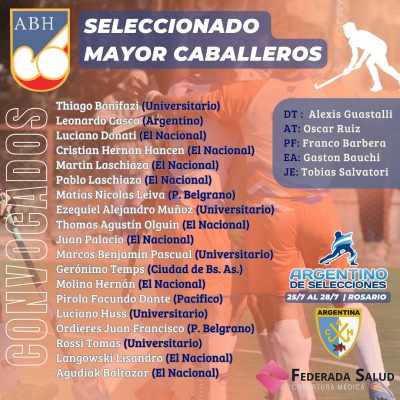 Ezequiel Mu&ntilde;oz y Ger&oacute;nimo Temps jugaran el Argentino de Ascenso A con el seleccionado mayor de la ABH
