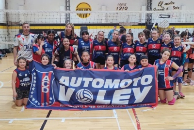 Automoto V&oacute;ley jug&oacute; en un encuentro de Mini