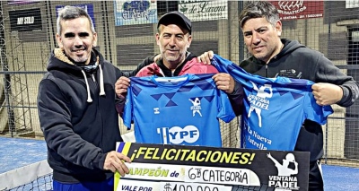 Juli&aacute;n Toy - Claudio Bravo se quedaron con el torneo de sexta divisi&oacute;n de Ventana Padel