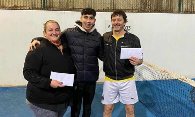 Jorgelina Antinori - Claudio Lencina fueron los ganadores del tercer torneo puntable de sexta categor&iacute;a de Los Sauces Padel