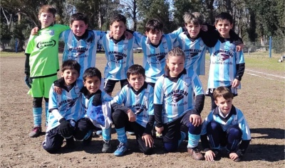 Las inferiores de Porte&ntilde;o redondearon una buena tarde visitando a Suteryh de Monte Hermoso