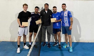 Bautista Echeguia - Nahuel Sanabria, ganadores de un torneo puntable de s&eacute;ptima categor&iacute;a