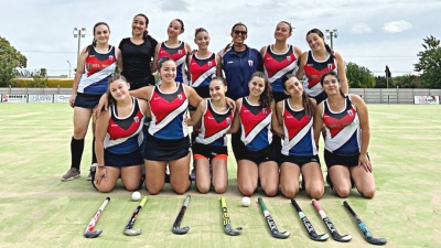 Hockey del Sudoeste: La primera divisi&oacute;n de Atl&eacute;tico Ventana igualo ante Alem de Coronel Pringles