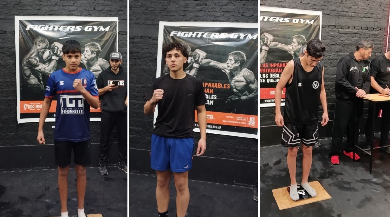 Encuentro de boxeo con presencia local en el Fighters Club (Incluye videos)