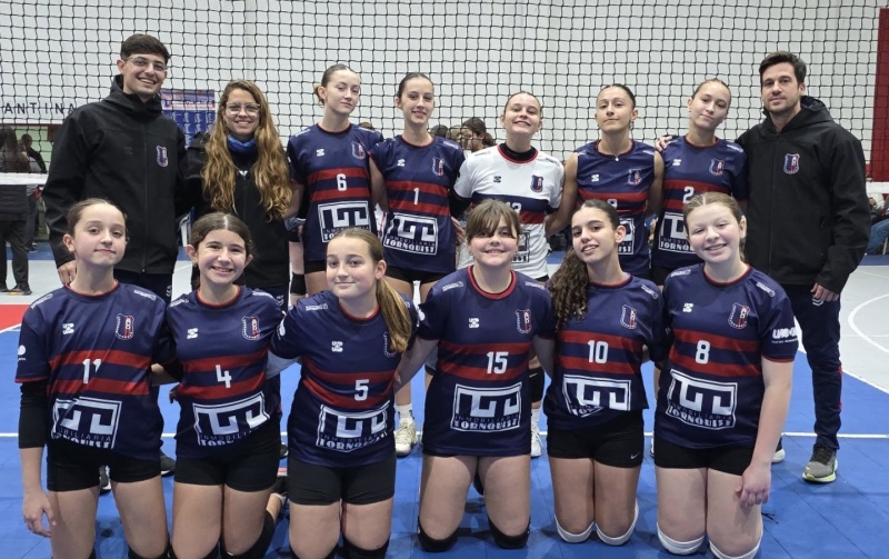 Septimo puesto para el equipo Sub 14 de Automoto en la primera fecha de la Liga Provincial de Bonaerense de V&oacute;leibol