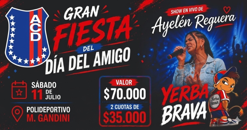 Agend&aacute; la fecha que se viene un fiest&oacute;n en el Automoto Club Deportivo