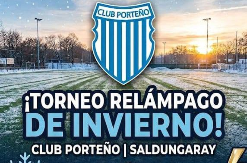 El Club Porte&ntilde;o de Saldungaray lanza su "Torneo Rel&aacute;mpago de Invierno" para estas vacaciones