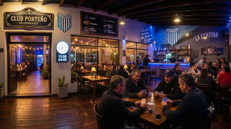 La Cantina del Club Porte&ntilde;o: Un nuevo espacio de encuentro y recreaci&oacute;n en Saldungaray