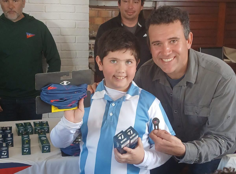 Golf: El serrano Tob&iacute;as Garc&iacute;a se qued&oacute; con el primer puesto en Palihue