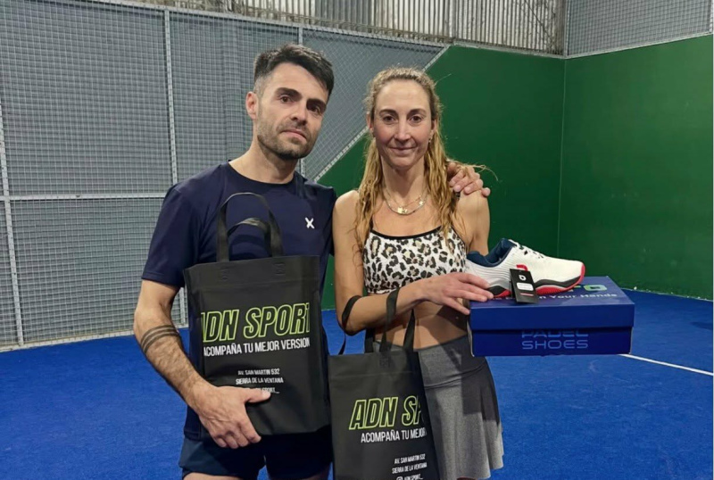 Micaela Miconi - Guido Franco se consagraron campeones tras una final apasionante en ADN P&aacute;del