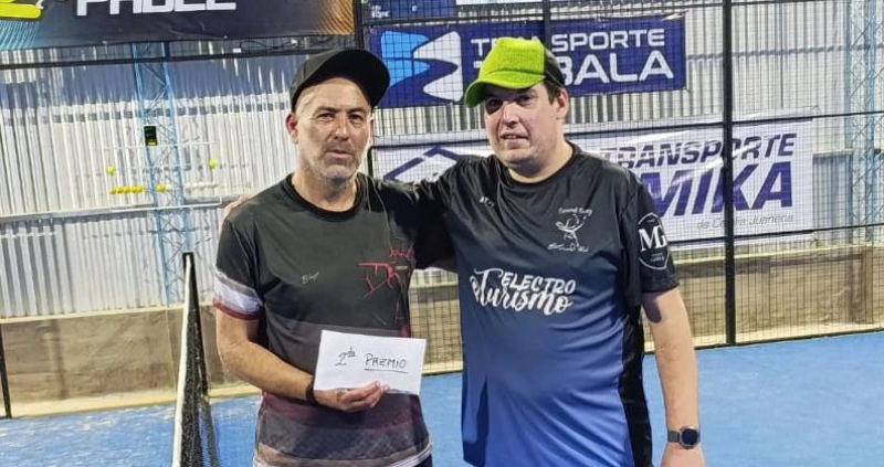 Padel en Puan: Julian Toy logro un destacado subcampeonato junto al piguense Cristian Gianfelice&nbsp;
