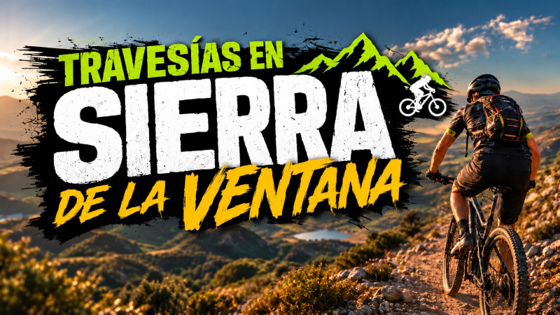 M&aacute;s de 100 ciclistas se preparan para una traves&iacute;a por la Sierra de la Ventana