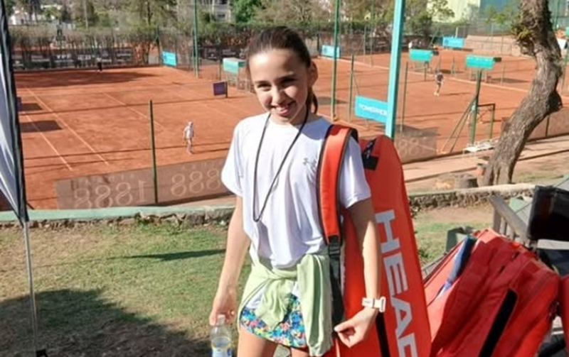 Isabella Lledos disputar&aacute; el Nacional Sub 10 de tenis en Salta