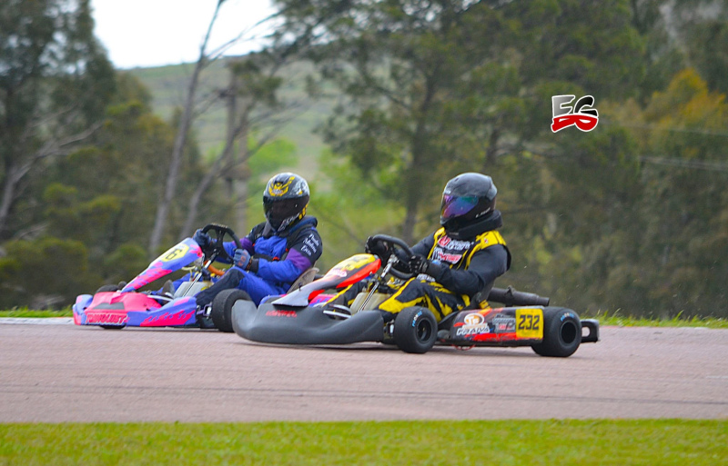Meriggi y los Von Wernich tuvieron un intenso fin de semana en el Kart 390 cc